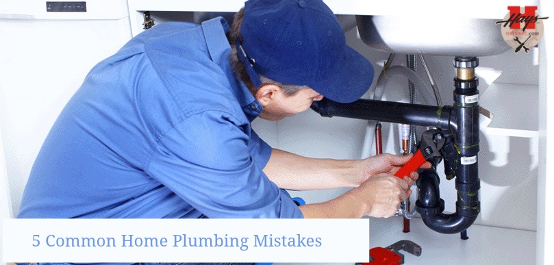 5 Common Home Plumbing Mistakes